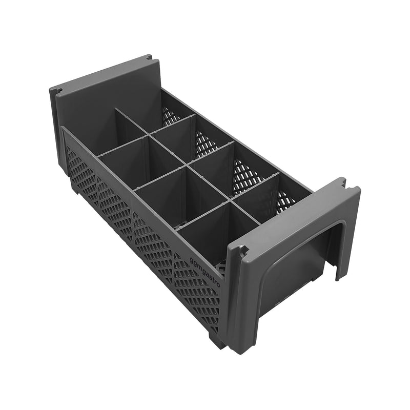 Besteckeinsatz - ohne Griffe - Grau