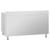 Commercial Counter Fridge PREMIUM PLUS - 1468x600mm - glass doors - with upstand - capacity 250 litres - double glazing