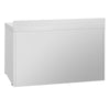 Commercial Counter Fridge PREMIUM PLUS - 1460x700mm - with 3 glass doors - with upstand - capacity 335 litres