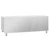 Commercial Counter Fridge PREMIUM PLUS - 2752x800mm - glass doors - with 4 doors - capacity 850 litres