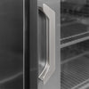 Commercial Back Bar Bottle Cooler PREMIUM PLUS - 2452x700mm - 630L - with 4 Hinged Glass Doors, upstand