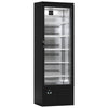 Szafa chłodnicza przeszklona PREMIUM - 280L- 600mm - oświetlenie LED - Czarna - Dla PL - 4–12°C