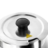 Commercial Bain Marie Soup & Sauce Warmer - Wet Heat - 14L - 600W - 4 Round Pots with each 3,5L