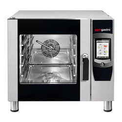 Piec konwekcyjno-parowy - Touch - 4x GN 1/1 - wraz z systemem myjącym i czujnikiem temperatury
