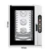 Bakery-Electric Commercial Combi Oven - Manual Controls - 10x EN 600x400 - incl. Mounting brackets for 10x EN 600x400 trays