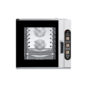 Piec konwekcyjno - parowy piekarniczy - Manualny - 6x EN 60x40