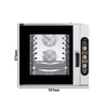 Commercial Electric Combi Oven - Manual Controls - 7x GN 1/1 - incl. Mounting brackets