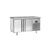 Bakery Counter Fridge Premium PLUS - 1618x800mm - with 2 doors - granite worktop - capacity 420 litres