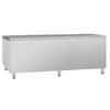 Bakery Counter Fridge Premium PLUS - 2752x800mm - with 4 doors - granite worktop - capacity 850 litres