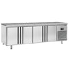 Bakery Counter Fridge Premium PLUS - 2752x800mm - with 4 doors - granite worktop - capacity 850 litres