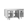 Bakery Counter Fridge Premium PLUS - 1618x800mm - with 4 doors - capacity 400 litres