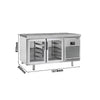 Bakery Counter Fridge Premium PLUS - 1618x800mm - glass doors - granite worktop - capacity 420 litres