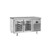 Bakery Counter Fridge Premium PLUS - 1618x800mm - glass doors - granite worktop - capacity 420 litres