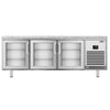 Bakery Counter Fridge Premium PLUS - 2185x800mm - glass doors - granite worktop - capacity 635 litres