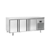 Bakery Counter Fridge Premium PLUS - 2185x800mm - with 3 doors - capacity 635 litres