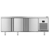Bakery Counter Fridge Premium PLUS - 2185x800mm - with 3 doors - capacity 635 litres
