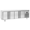 Bakery Counter Fridge Premium PLUS - 2752x800mm - with 4 doors - capacity 850 litres