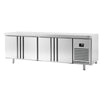 Bakery Counter Fridge Premium PLUS - 2752x800mm - with 4 doors - capacity 850 litres