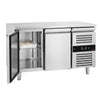 Bakery Counter Fridge PREMIUM - 1510x800mm - with 2 doors - capacity 294 litres
