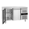 Bakery Counter Fridge PREMIUM - 1510x800mm - with 2 doors - capacity 294 litres