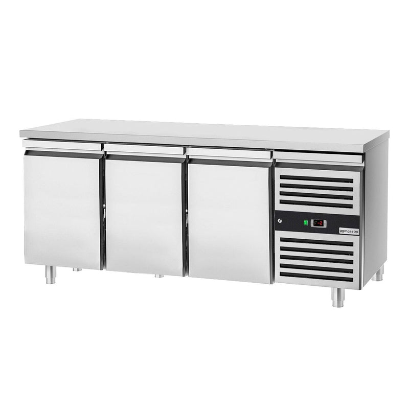 Stół chłodniczy piekarniczy PREMIUM - 2000x800mm - z 3 drzwiami