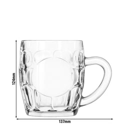 (6 sztuk) Kufel do piwa – BEER SPECIALS – 550 ml – przezroczysty