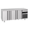 Bakery Counter Fridge PREMIUM - 2100x800mm - with 3 doors - capacity 456 litres