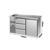 Bar refrigerated counter Premium PLUS – 1550 x 700 mm – with 1 door and 3 drawers, image 2 of 15