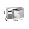 Direct Draw Beer Dispenser / Kegerator PREMIUM - 1550x700mm - 1 Door & 3 Drawers