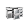 Direct Draw Beer Dispenser / Kegerator PREMIUM - 1550x700mm - 5 Drawers