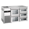 Direct Draw Beer Dispenser / Kegerator PREMIUM - 1550x700mm - 5 Drawers