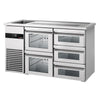 Direct Draw Beer Dispenser / Kegerator PREMIUM - 1550x700mm - 5 Drawers