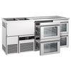 Direct Draw Beer Dispenser / Kegerator PREMIUM - 1950x700mm - 4 Glass Drawers