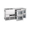 Direct Draw Beer Dispenser / Kegerator PREMIUM - 1950x700mm - 4 Glass Drawers