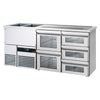 Direct Draw Beer Dispenser / Kegerator PREMIUM - 1950x700mm - 5 Drawers