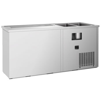 Barowy stół chłodniczy PREMIUM - 1950x700 mm - 2 drzwi - Prime Gastro