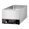 Bemar – elektryczny – GN 1/1 – 1,2 kW – z kranem spustowym – do pojemników o głębokości maks. 200 mm