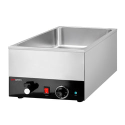 Bemar – elektryczny – GN 1/1 – 24 L – 1,2 kW – z kranem spustowym – do pojemników o głębokości maks. 150 mm