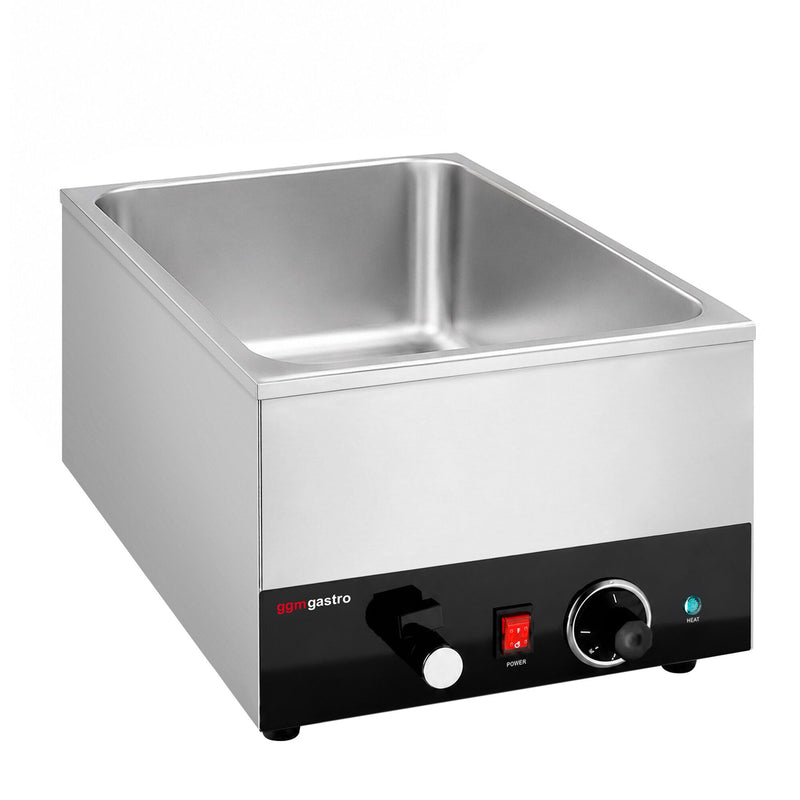 Bemar – elektryczny – GN 1/1 – 24 L – 1,2 kW – z kranem spustowym – do pojemników o głębokości maks. 150 mm