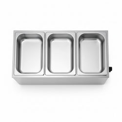 Bemar elektryczny – 1,2 kW – GN 1/1 o wysokości 150 mm – z kranikiem spustowym