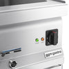 Countertop Bain Marie - GN 1/2 & GN 1/3 - 1,2 kW - incl. Substructure with 1 door - with Drain Tap