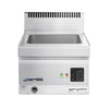 Bemar wodny elektryczny - nastawny - 1,2kW - 1x GN 1/3 + 1x GN 1/2 - z zaworem spustowym