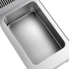 Countertop Bain Marie - GN 1/2 & GN 1/3 - 1,2 kW - incl. Substructure with 1 door - with Drain Tap