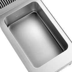 Bemar wodny elektryczny - nastawny - 1,2kW - 1x GN 1/1 lub 2x GN 1/2 - z zaworem spustowym