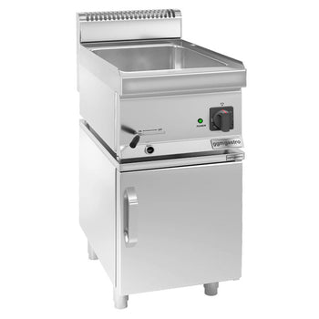 Bemar elektryczny - 1,2 kW - 1x GN 1/3 & GN 1x 1/2 - włącznie z podstawą z 1 drzwiami - Prime Gastro