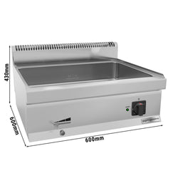 Bemar elektryczny - 1,2 kW - 1x GN 1/1 & 3x GN 1/9