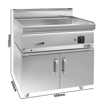 Bemar elektryczny - 1,2 kW - 1x GN 1/1 i 3x GN 1/9 - włącznie z podstawą z 2 drzwiami - Prime Gastro