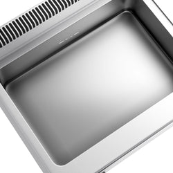 Bemar wodny elektryczny - nastawny - 1,2kW - 1x GN 1/1 + 3x GN 1/9 - z zaworem spustowym