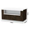 Neutral Buffet Counter PRAG - 1100x1000x900mm - SCHOTT glass-ceramic top