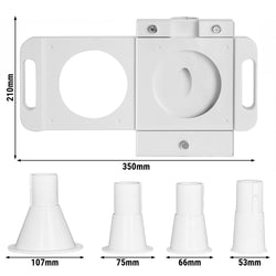 Burger patty mould – four attachments – suitable for EWFMH & WFMHB